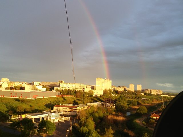 Дъга над Ямбол