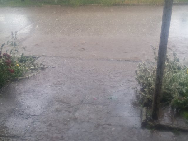 Порой и градушка