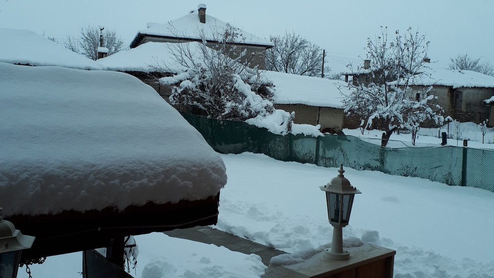 Сняг в Новачане
