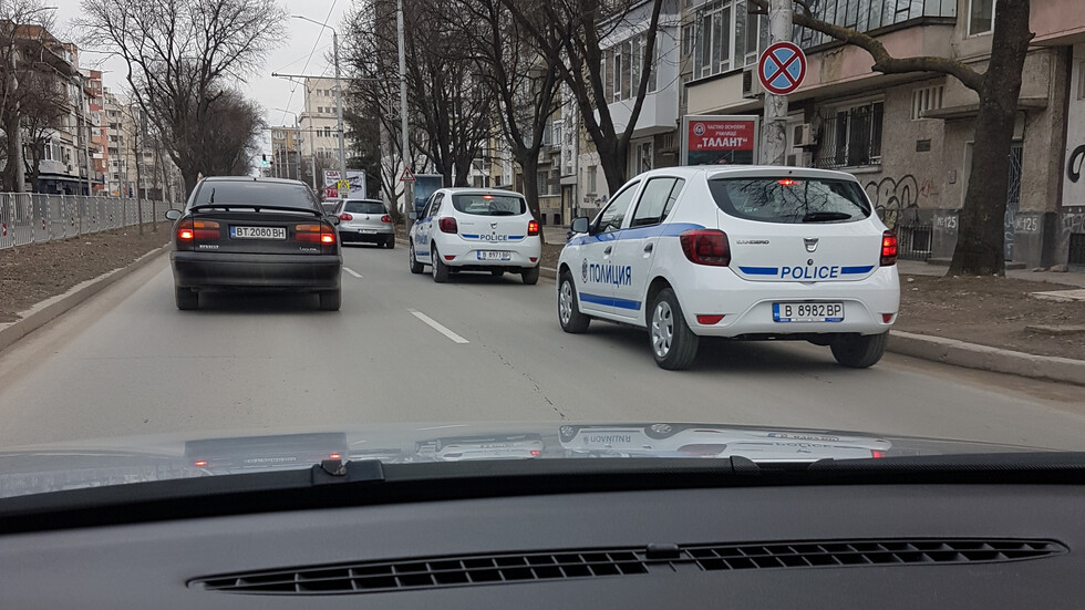 Синхрон на новите полицейски автомобили във Варна