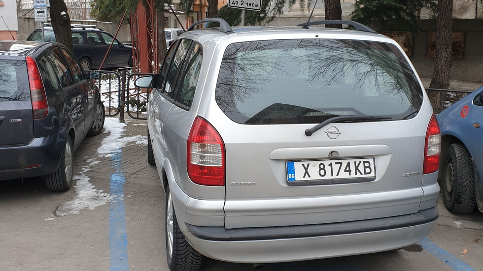 Нагло паркиране в Хасково