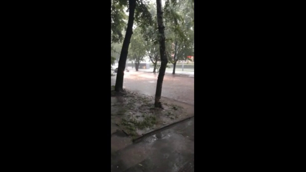 Пловдив по време на летните дъждове