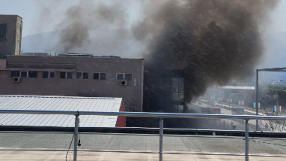 Пожар в болница в Пловдив