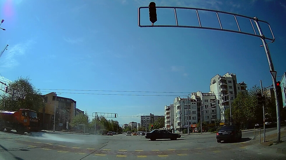 Минаване на червен светофар