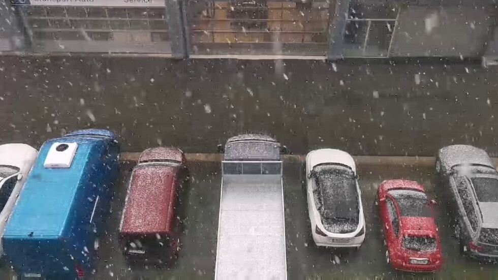 Сняг в София