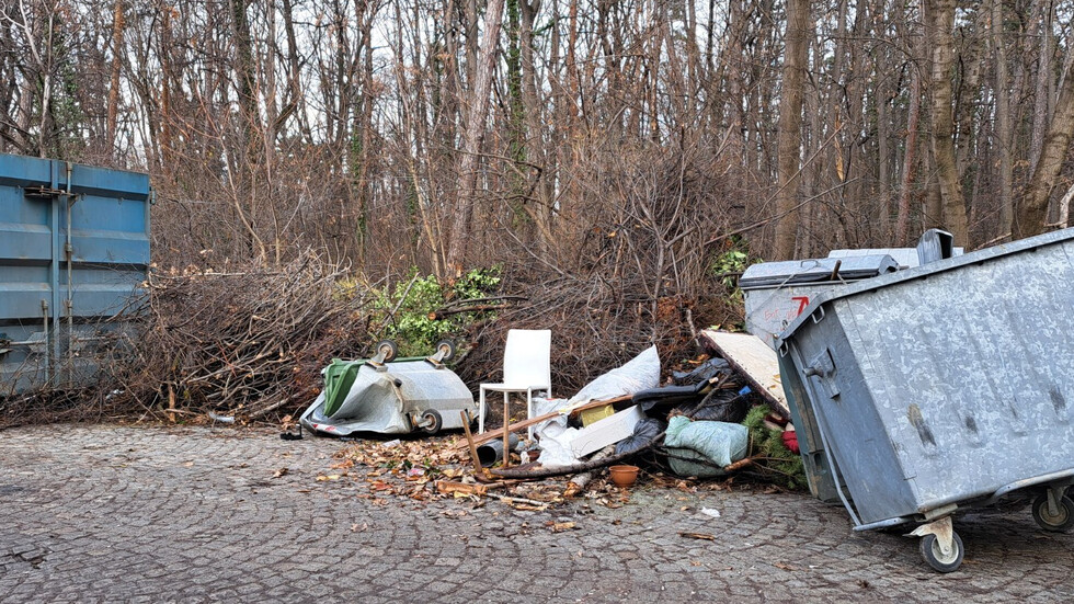 Депо за строителни материали и отпадъци в центъра на София