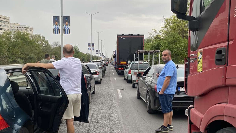 Зверско задръстване в Русе