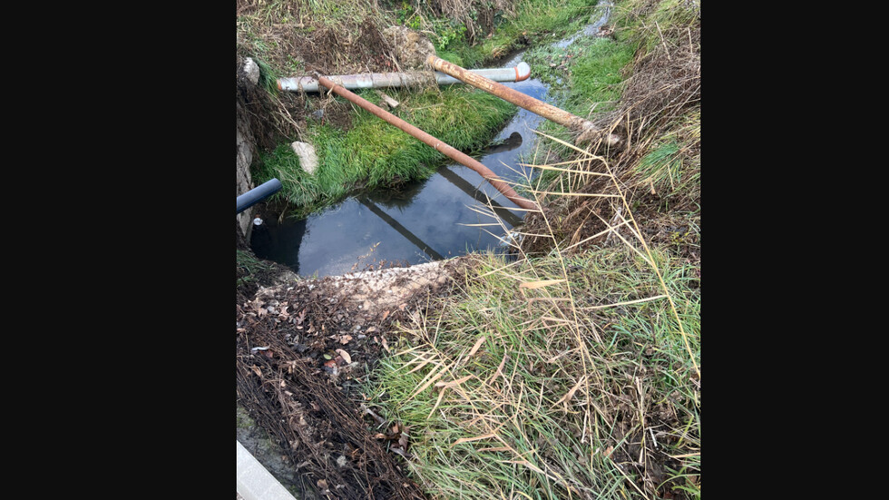 Незаконно отводняване на фекални води в река Рударшица