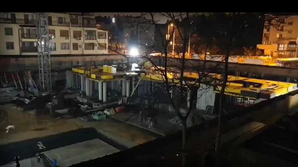 Шум от строеж в 2 ч. през нощта в София