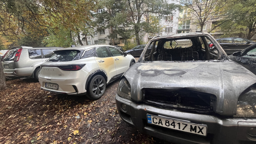 Чести палежи на коли в квартал ‘’Дианабад’’, София