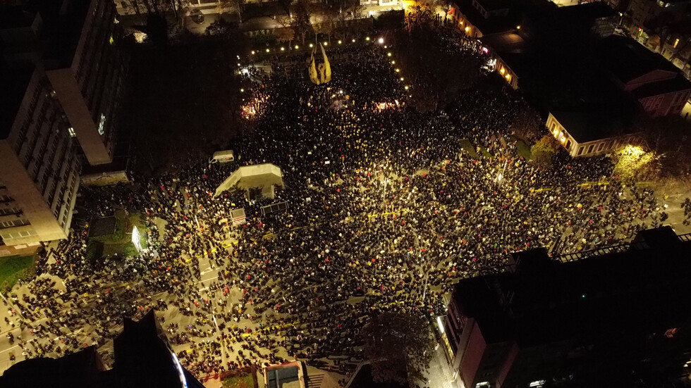 Протестът в Пловдив