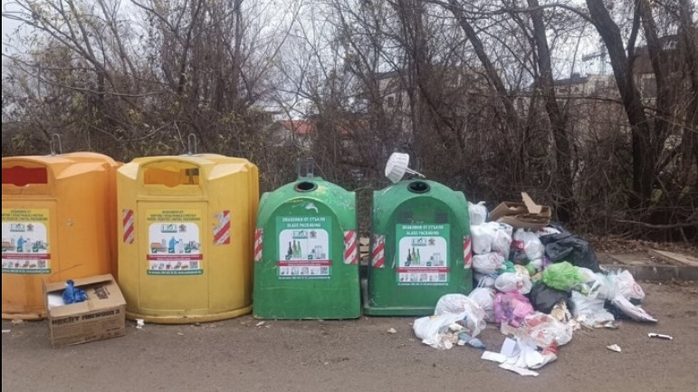 Изчезнали контейнери за смет "Драгалевци" ул. "Акад Петър Динеков"