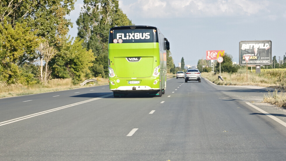 Опасно шофиране на пътнически автобус