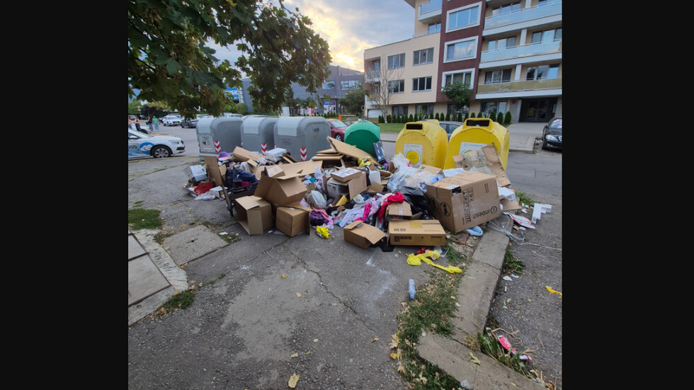 Мръсотията в "Дружба" 2, София