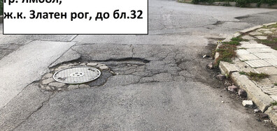 Дупки и препятствия по улиците