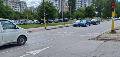 Светофар с неудачна маркировка