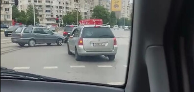Неправилно пререждане на светофар