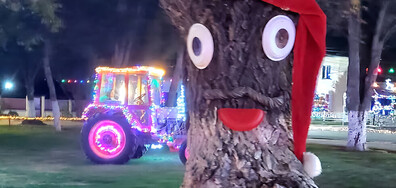 Коледната украна на село Сандрово