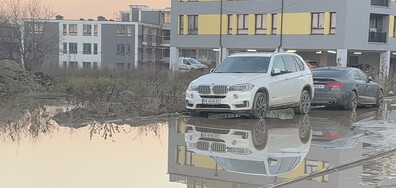 Постоянно наводняване и непроходима улица в ж.к. "Малинова долина", София