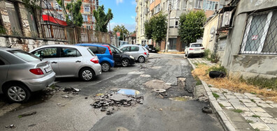 Асфалтът във Варна