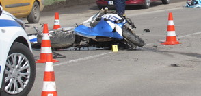 Неправоспособен моторист загина на пътя Русе-Бяла (ВИДЕО+СНИМКИ)
