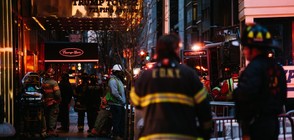 Един загинал при пожар в "Тръмп тауър" (ВИДЕО)