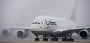 ЗАРАДИ СТАЧКА: „Луфтханза” отменя 800 полета във вторник