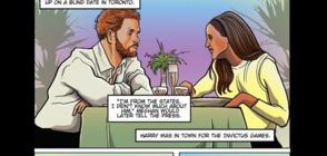 Принц Хари и Меган Маркъл станаха герои на комикс (ВИДЕО)