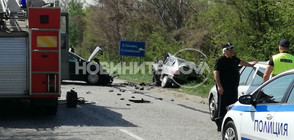 Мъж загина при тежка катастрофа на пътя Русе- Велико Търново (ВИДЕО)