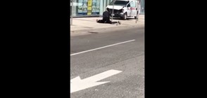 Кадри показват ареста на шофьора на вана в Торонто (ВИДЕО)