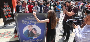 В РОДИНАТА НА БУЛКАТА: Американците следят сватбата на Хари и Меган (ВИДЕО)