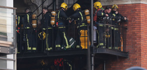 Голям пожар пламна в петзвезден хотел в Лондон (ВИДЕО+СНИМКИ)