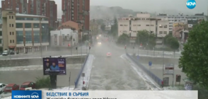 БЕДСТВИЕ В СЪРБИЯ: 10-минутна буря почти потопи град Ужице