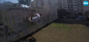 Състезатели по паркур помагат на деца, болни от рак