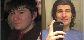 Как младеж с наднормено тегло заприлича на принц на Дисни? (ГАЛЕРИЯ)