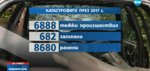 ВОЙНАТА НА ПЪТЯ: 680 загинали и 8600 ранени при катастрофи през 2017 г.