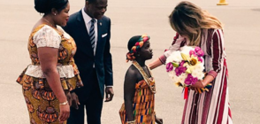 Мелания Тръмп пристигна в Гана (ВИДЕО+СНИМКИ)