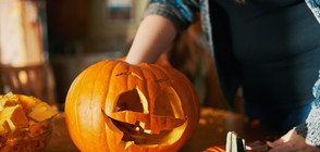 Във Флорида се състезаваха да изрязват тикви под вода