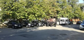 Нападение над полицаи в Гълъбово, петима са арестувани (ВИДЕО)
