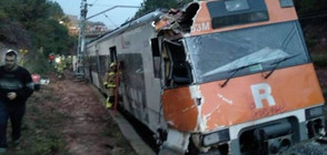 Влак излезе от релсите край Барселона, един човек загина (ВИДЕО)