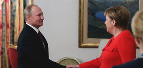 Путин и Меркел ще обсъждат кризата с украинските моряци