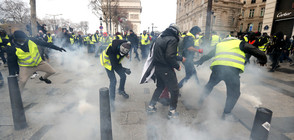 Стотици арестувани по време на протестите във Франция (ВИДЕО+СНИМКИ)