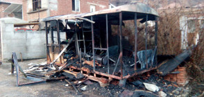 Мъж изгоря във фургон край Сандански
