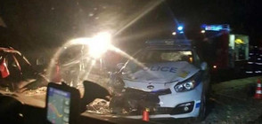 Двама ранени при катастрофа с патрулка на пътя София - Варна