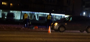 Кола блъсна жена в Благоевград, загина на място (СНИМКИ)