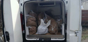 Полицаи от Бургас иззеха голямо количество контрабанден тютюн