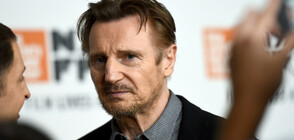 Hollywood star Liam Neeson arrives in Bulgaria (VIDEO)
