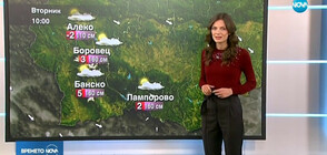 Прогноза за времето (25.02.2019 - централна)