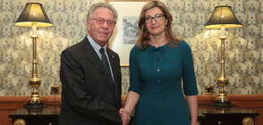 Екатерина Захариева се срещна с председателя на Венецианската комисия