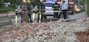 Свидетел на инцидента в Хасково: Срутилата се ограда е подкопана от влага (ВИДЕО)